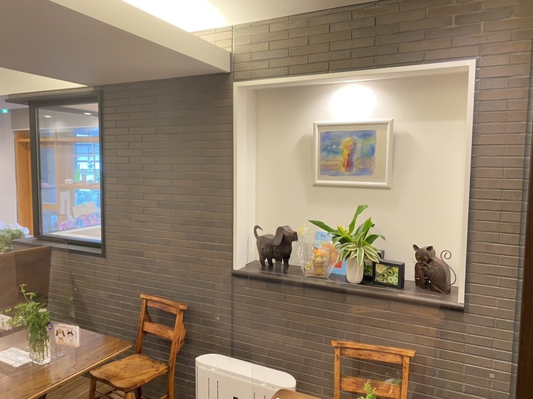 カフェ内部04。廣瀬慶二設計。