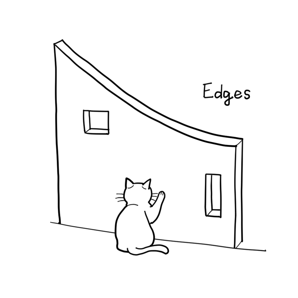 猫と暮らす家　猫的町並み②Edge（エッジ）